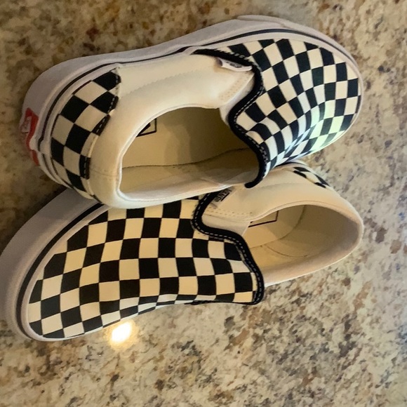 SLIP ON VANS CHECKERED - Picture 1 of 2